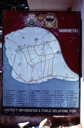 Map of Puri