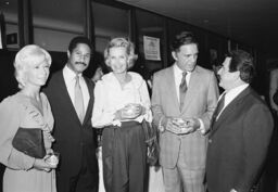 Felipe Luciano, Dina Merrill, Cliff Robertson, and others, Lincoln Center