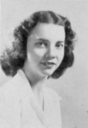 Mary Elizabeth Johnston, B.A. 1944, yearbook photograph