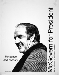 For Peace and Honesty: McGovern for President
