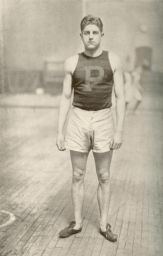 Donald Fithian Lippincott (1893-1962) B.S. in Econ., 1915, as captain of the Penn track team