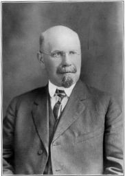 John William Harshberger (1869-1929), B.S. 1892, Ph.D. 1893, portrait photograph