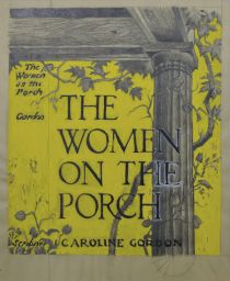 Dust jacket design for "The Women on the Porch" sketch, no. 1
