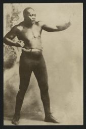 Heavyweight boxing champion, Jack Johnson