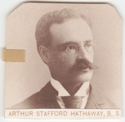 Professor Arthur Stafford Hathaway, Cornell Class of 1879