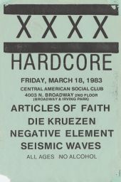 Central American Social Club, 1983 March 18