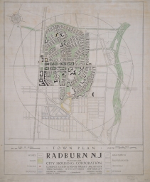 Town Plan for Radburn, N.J.