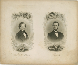 Jefferson Davis and Abraham Lincoln
