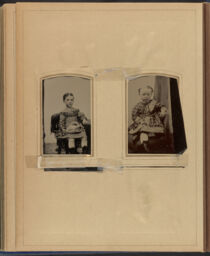Portraits of two young children