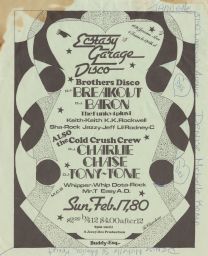 Ecstasy Garage Disco, Feb. 17, 1980