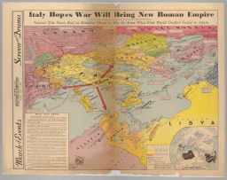 Italy Hopes War Will Bring New Roman Empire - What Italy Wants
