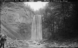 Taughannock Falls May 26, 1888 as printed in von Engeln's book on p. 68 credited to E. M. Chamot Outing of Camera Club