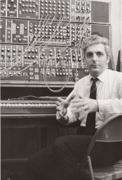 Robert Moog - At Synthesizer