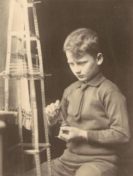 Hans Bethe as a young boy in Strasbourg
