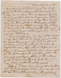 Letter, Mississippi slave owner attempts to sell "Bill"