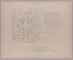Plan for the Rose Garden of Mrs. Alfred Hopkins