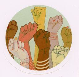 Fists Raised In Solidarity