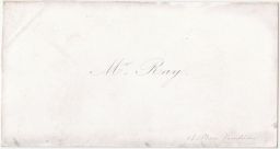 Mr. Ray card and address