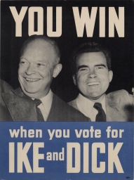 You win when you vote for Ike and Dick