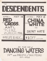 Dancing Waters, 1982 May 15 & 1982 May 16