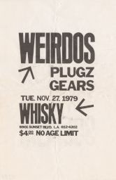 Whisky a Go Go, 1979 November 27