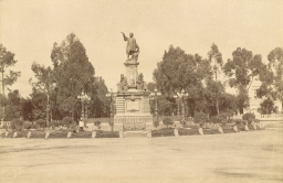 Mexico City. Monument to Christopher Columbus      