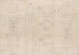 Plans for the Eberle Tanning Co. office.