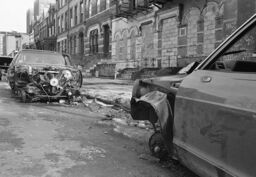 Stripped cars, Bronx