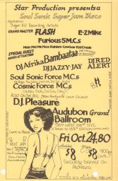 Audubon Grand Ballroom, Oct. 24, 1980