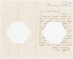 John Weaver letter