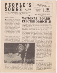 People's Songs April 1946 (Vol I, No. 3)