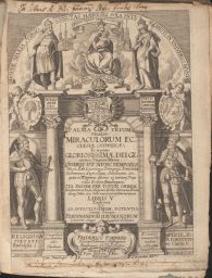 Palma triumphalis miraculorum ecclesiae catholicae- Frontispiece