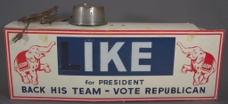 Eisenhower I Like Ike For President Flashing Electric sign, ca. 1956