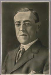 Wilson Ceramic Portrait Tile, 1916