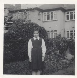 Photograph of Lindsay Cooper as a child