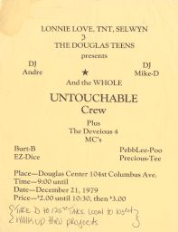 Douglas Center, Dec. 21, 1979