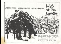 Live at the Bastille Poster