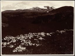 Hekla summit from an old lava-stream on its flanks 