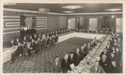 Dinner Given by Mr. James McCabe to Heads of Department - Hotel Statler January 19, 1949