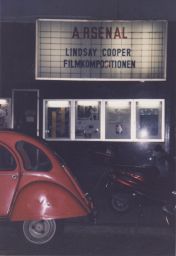 Photograph of marquee, Arsenal Cinema (Berlin)