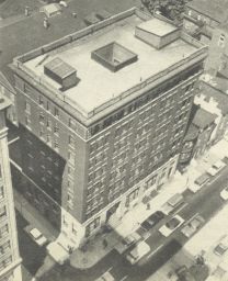 Whittier Hotel, when it was the home of International House, exterior