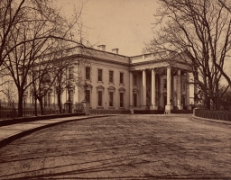 President's House--Northeast View 