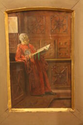Painting of Cardinal in Red Robe
