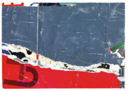 Baer Art Center Collages 22, 'bjork' Seventeenth in a Series of Twenty Six 21 cm x 15 cm