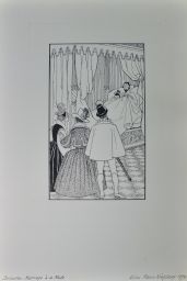 Illustration for "A Renaissance Storybook" (Marriage a la Mode)