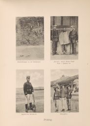 Kletterubungen an der Stadtmauer; En-hai durch dessen Kugel; Japanischer Kavallerist; Bersaglieri