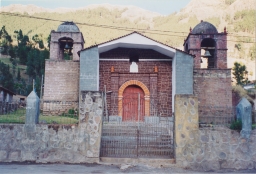 Colonial church in Chuschi
