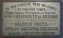 Goldwin Smith Commemorative Plaque