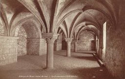 Mont Saint-Michel Abbey. Promenade (Interior) 