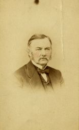 Joseph Carson (1806-1876), A.B. 1826, M.D. 1830, hand-tinted portrait photograph